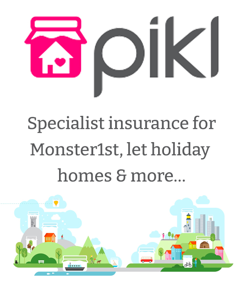 Pikl - specialist insurance for Monster1st, let holiday homes and more