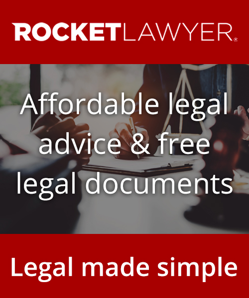 Rocket Lawyer - affordable legal advice and free documents